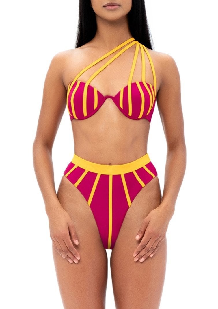 Arifa High Waist Bikini