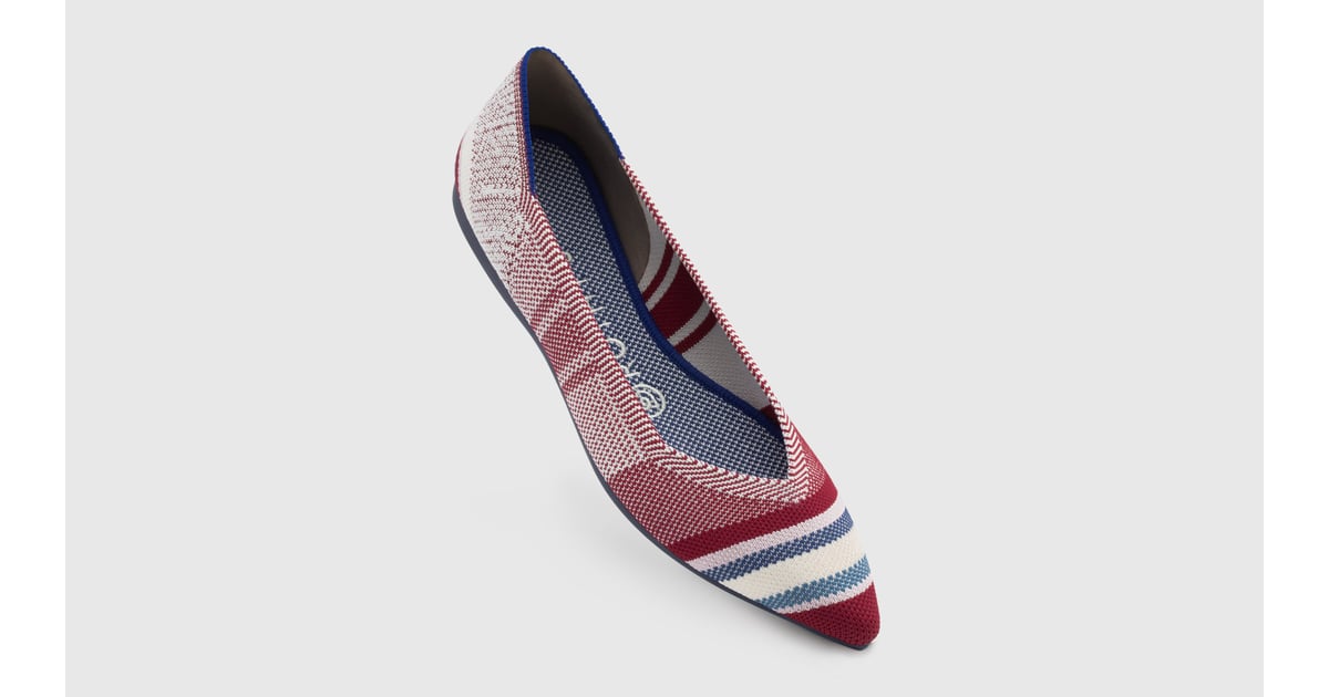 rothy's striped pointed toe flats