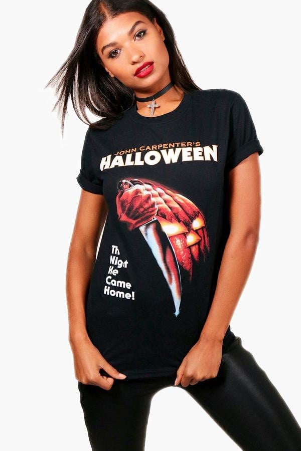 Boohoo Halloween Licensed Oversized Tee