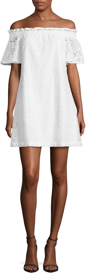 A.N.A Lace Off-the-Shoulder Dress