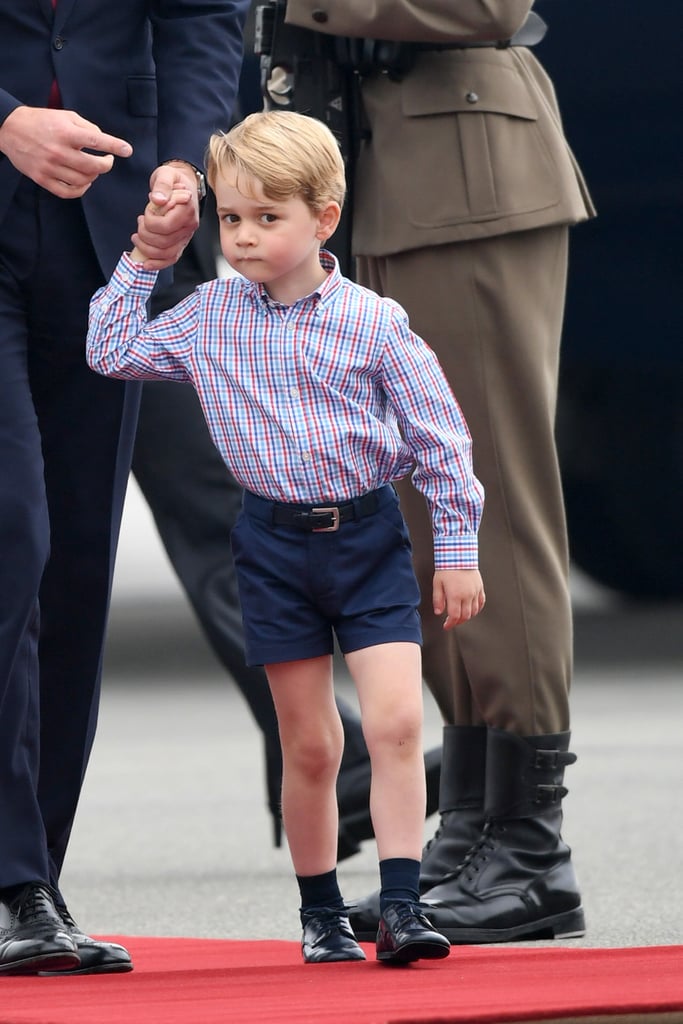 Prince George and Princess Charlotte in Poland Pictures