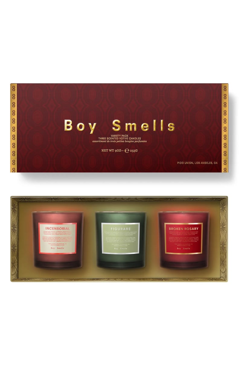 Best Candle Gift: Boy Smells Holiday Votive Trio Candle Set