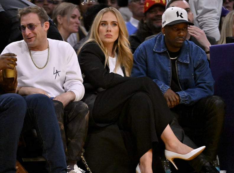 Adele at the Denver Nuggets v Los Angeles Lakers Game, April 2024
