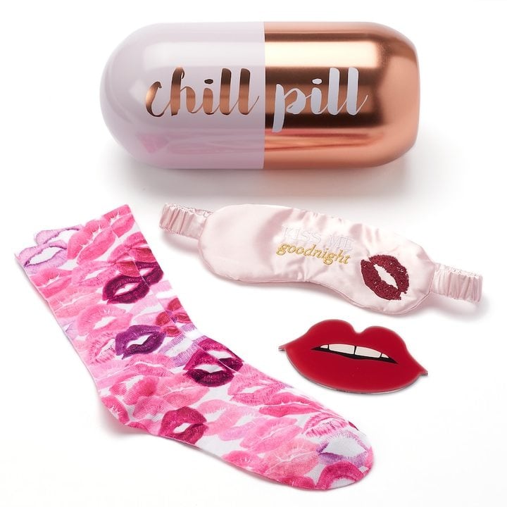 Chill Pill Lips Eye Mask & Socks Relaxation Set