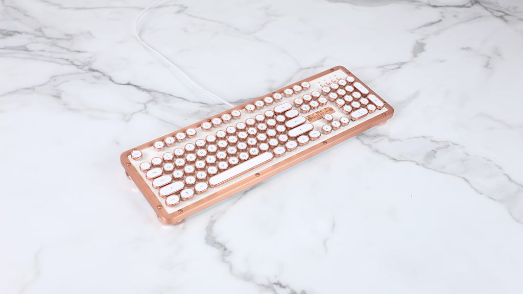 Rose Gold Typewriter Keyboard POPSUGAR Love & Sex