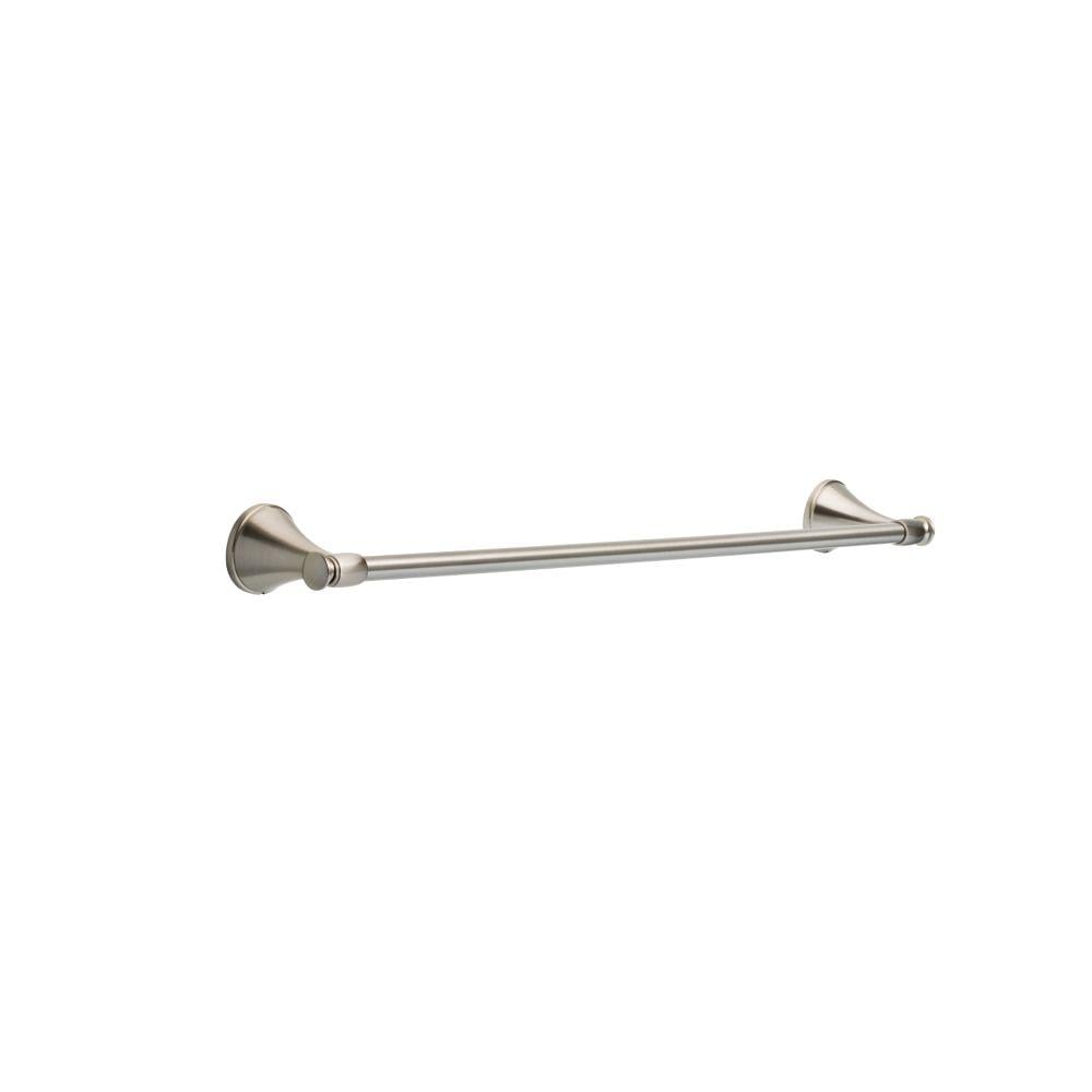 Accolade Expandable 24 in. Towel Bar in Spotshield Brushed Nickel