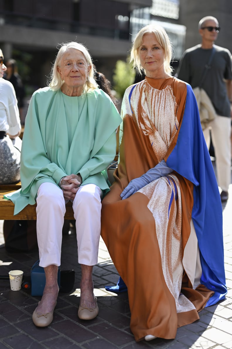 Dame Vanessa Redgrave and Joely Richardson at the Roksanda Show at London Fashion Week