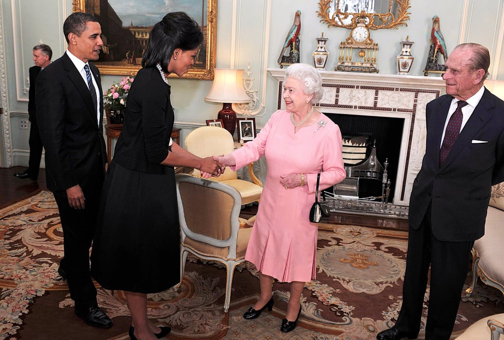When the queen first met the Obamas at Buckingham Palace in 2009, the first lady broke with protocol to put her arm around the monarch — and a friendship was born.