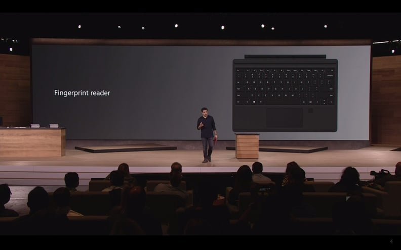 A fingerprint reader finally arrives to the Type Cover.