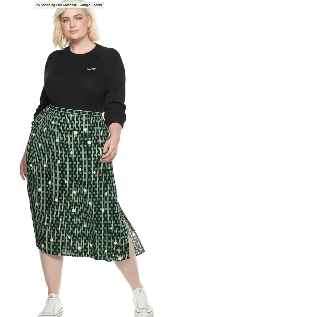 Print Midi Skirt