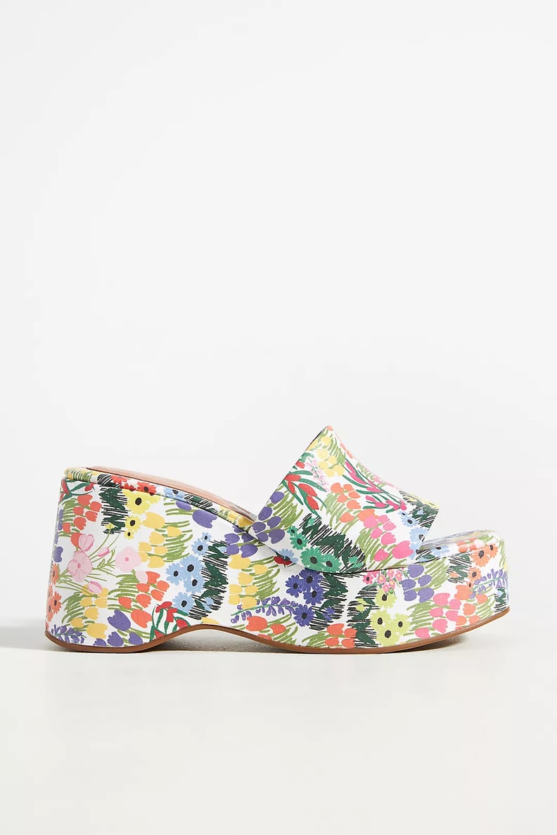 Floral Sandals: Vicenza Calcados Platform Sandal