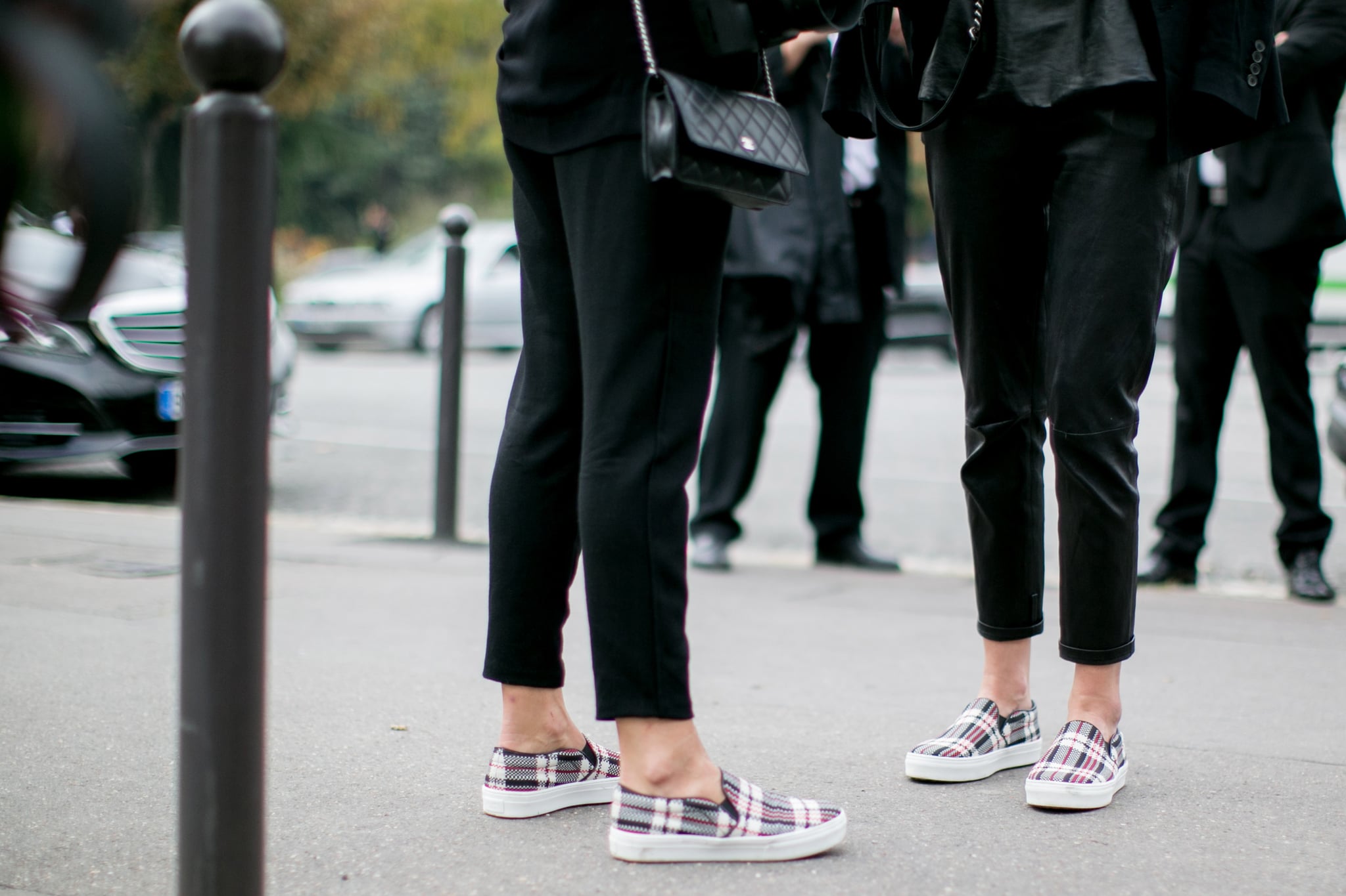 celine plaid sneakers