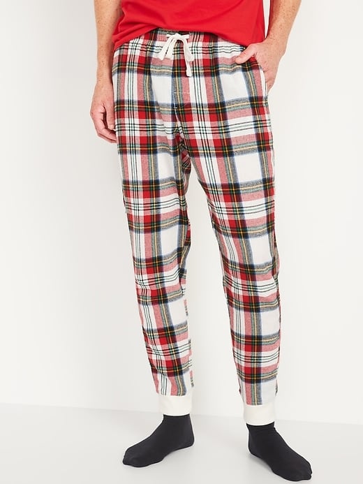 Old Navy Matching Plaid Flannel Jogger Pajama Pants for Men | Best ...