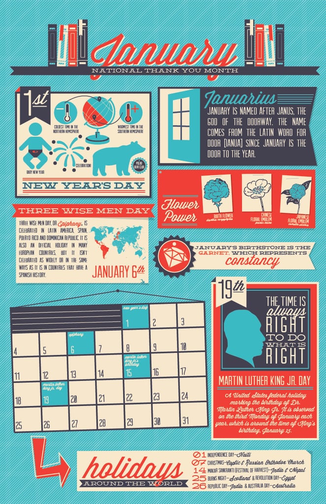 Infographic  2015 Calendar ($29)
