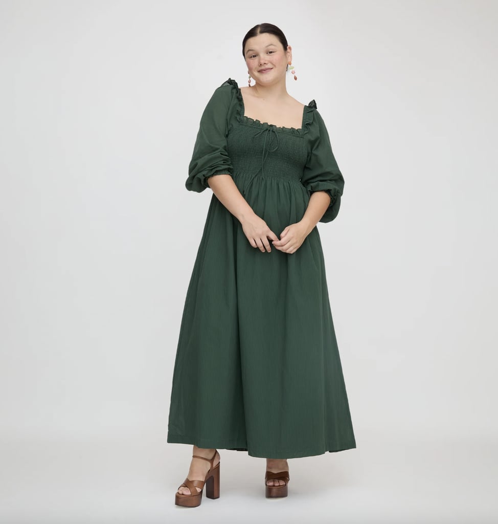 A Long-Sleeve Nap Dress