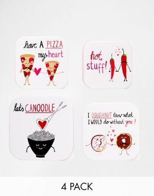 Paperchase Let's Canoodle Snack Boxes