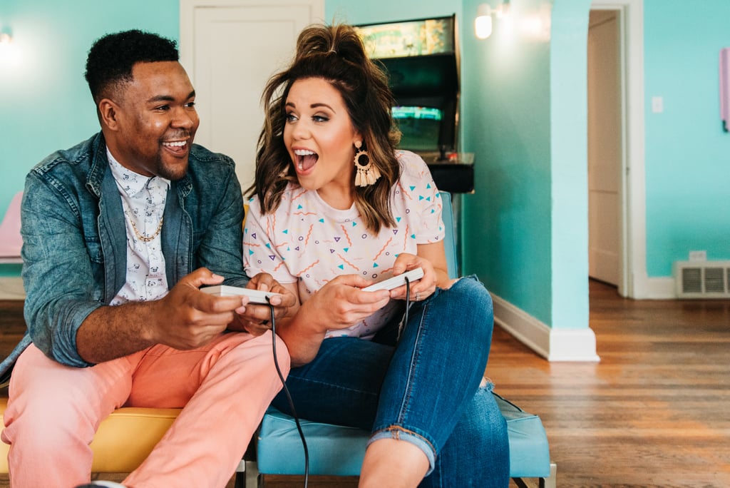 Retro '80s and '90s Engagement Shoot