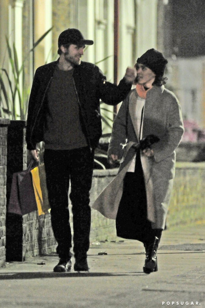 Robert Pattinson and FKA Twigs Walking in London
