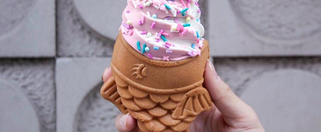 Unicorn Taiyaki Ice Cream