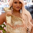 Mindy Kaling's Rose Gold Hair at the Met Gala Left Her Shimmering From Head to Toe