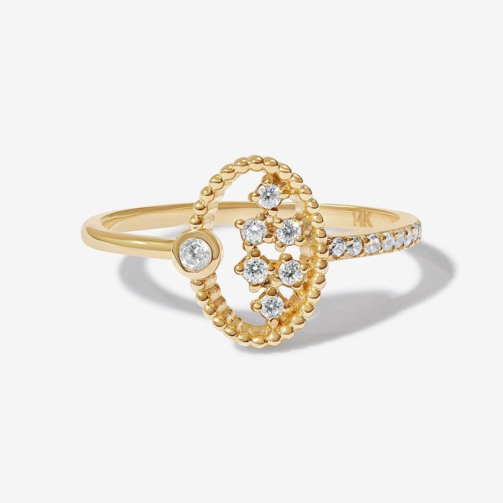 Adornmonde 14k Gold Musi Ring ($324)