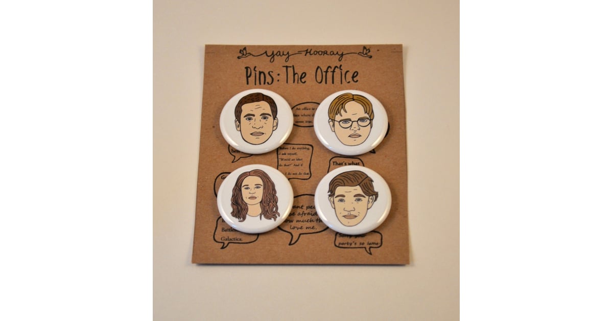 The office pins 8 related pop culture gifts under 10 popsugar 