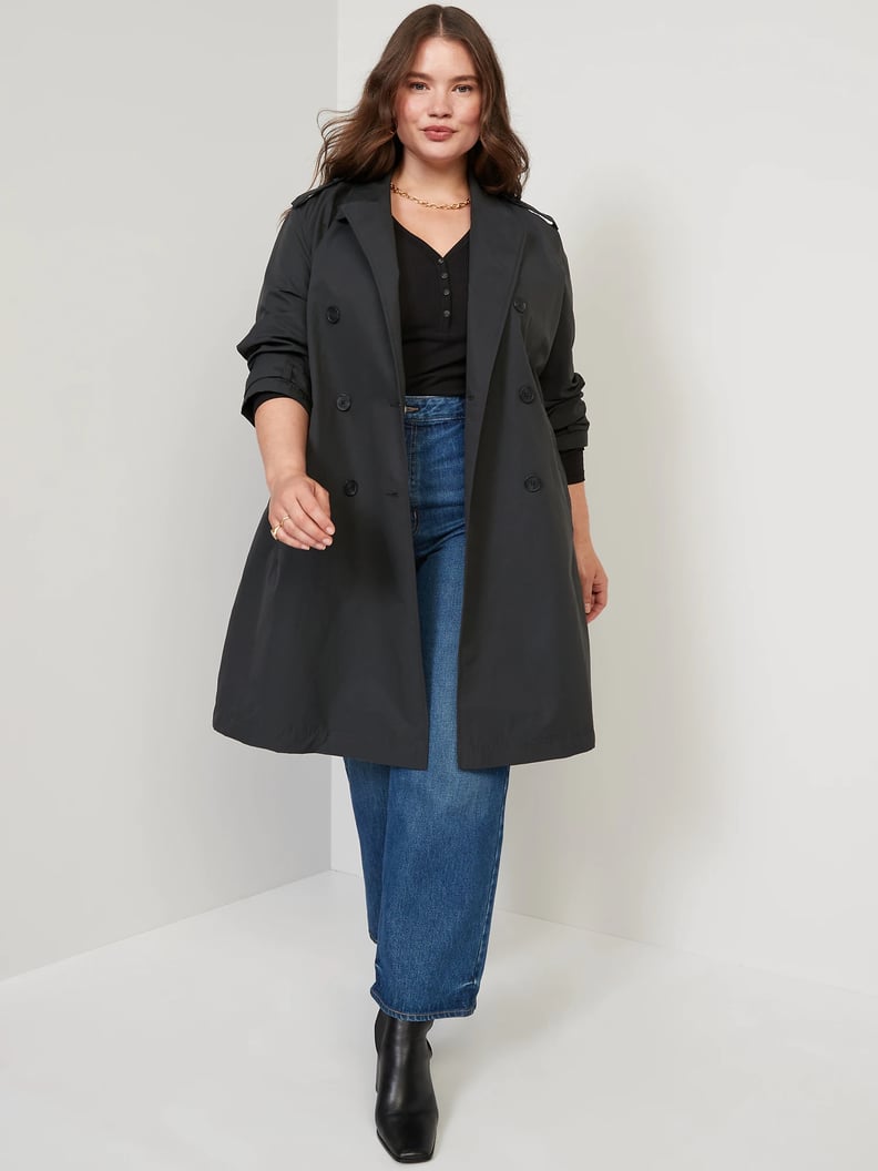 A Trench Coat: Old Navy Water-Resistant Tie-Belt Trench Coat