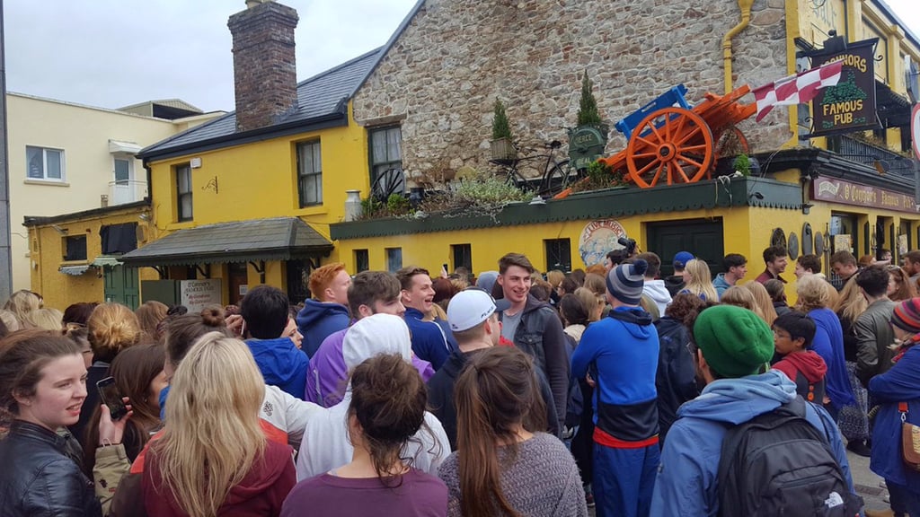 Ed Sheeran Shooting Video in Galway April 2017