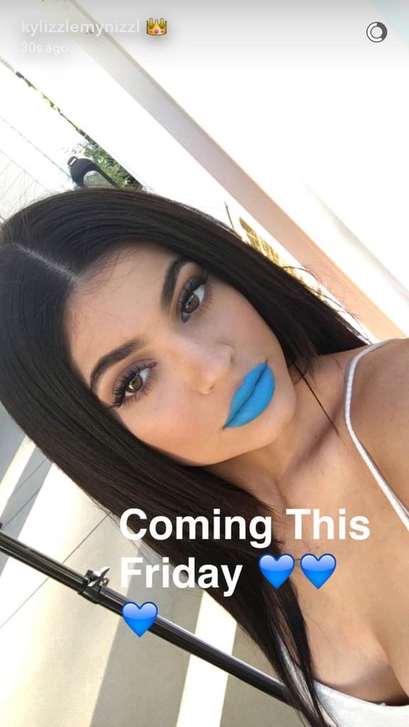 Kylie Jenner Launches Blue Lip Kits