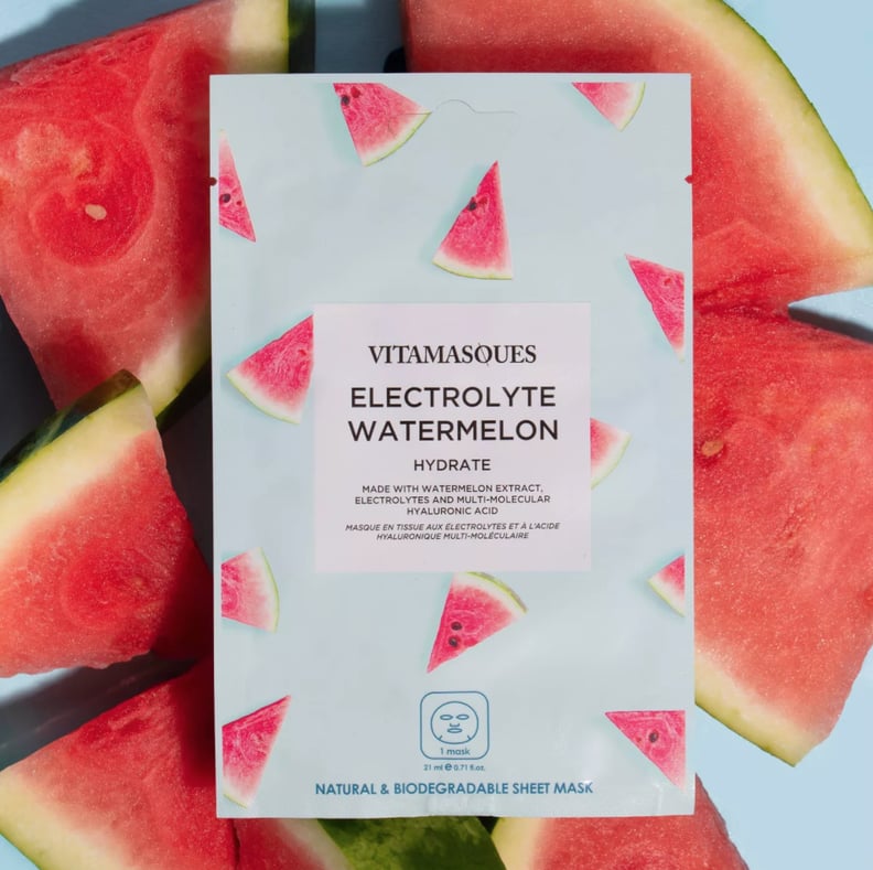 A Moisture-Boosting Mask: Vitamasques Electrolyte Hydrating Watermelon Sheet Mask