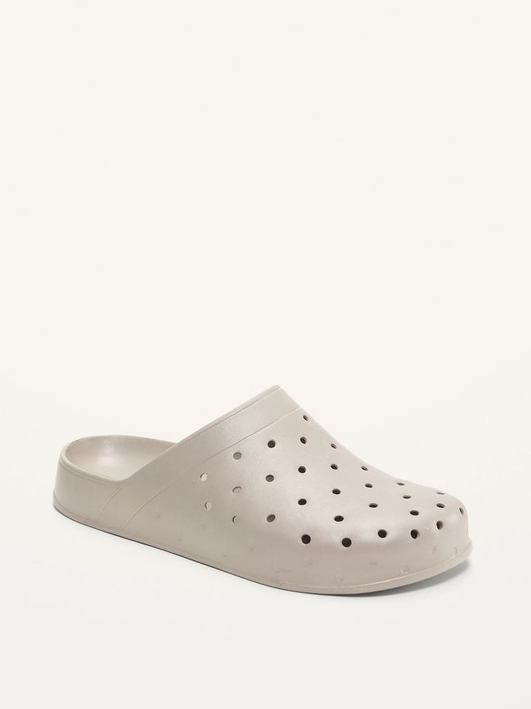 Perforated Clog Shoes