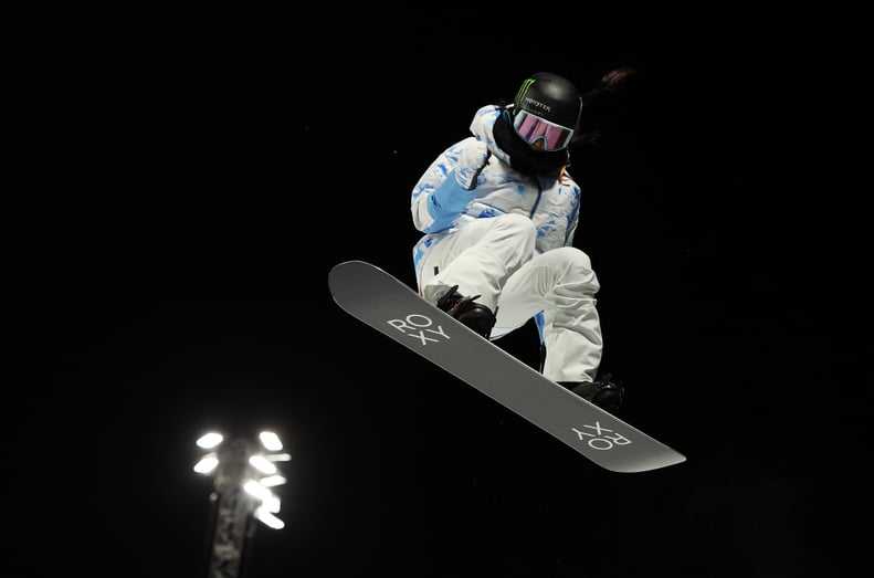 ASPEN, COLORADO - JANUARY 26:  Chloe Kim of the USA competes in the Monster Energy Women's Snowboard SuperPipe Final on day 1 of the X Games Aspen 2024 on January 26, 2024 in Aspen, Colorado. (Photo by Jamie Squire/Getty Images)