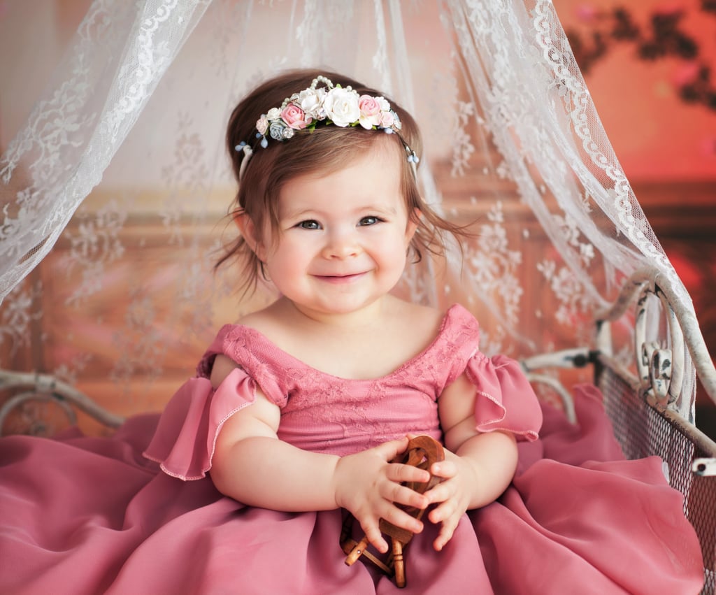 Babies Dressed as Disney Princesses For Cake Smash Photos