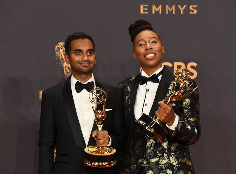 Aziz Ansari and Lena Waithe