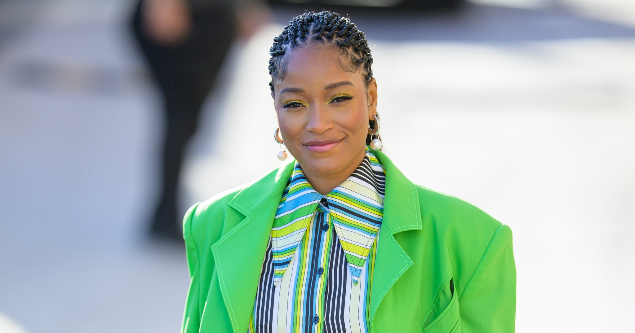 Keke Palmer Channels Marilyn Monroe as She Debuts Blond Hair