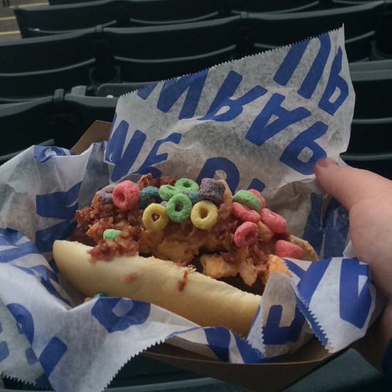 Hot Dog With Froot Loops and Bacon