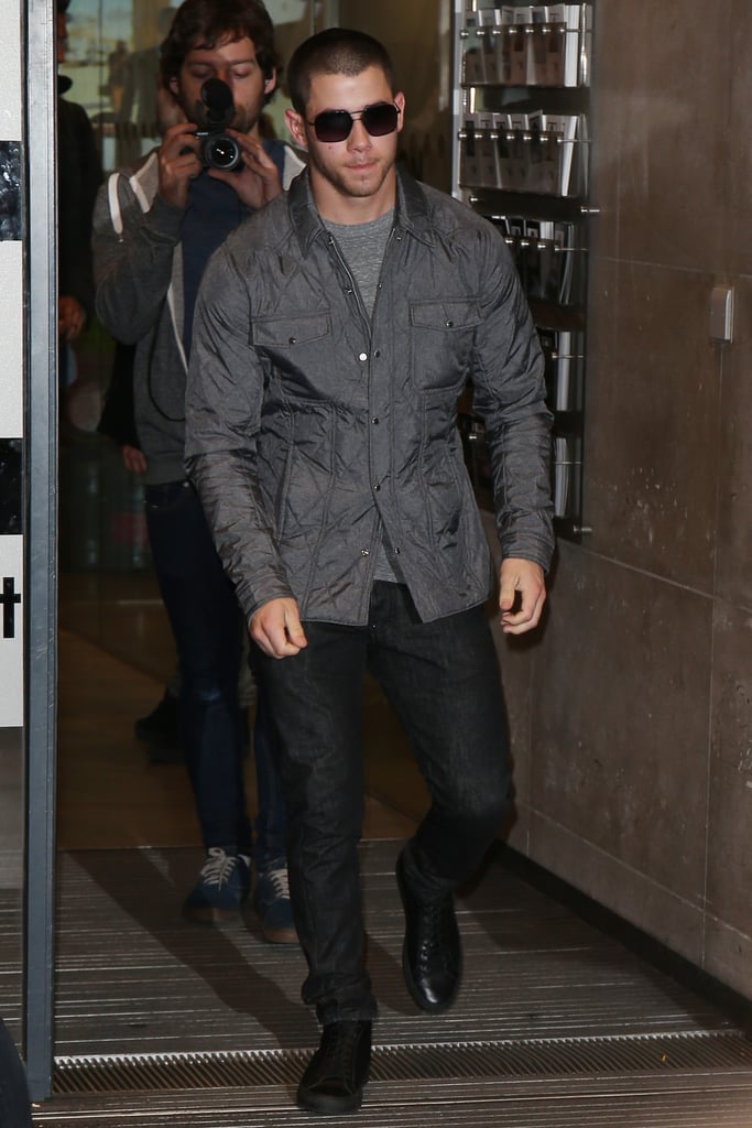 Nick Jonas Out in London April 2016