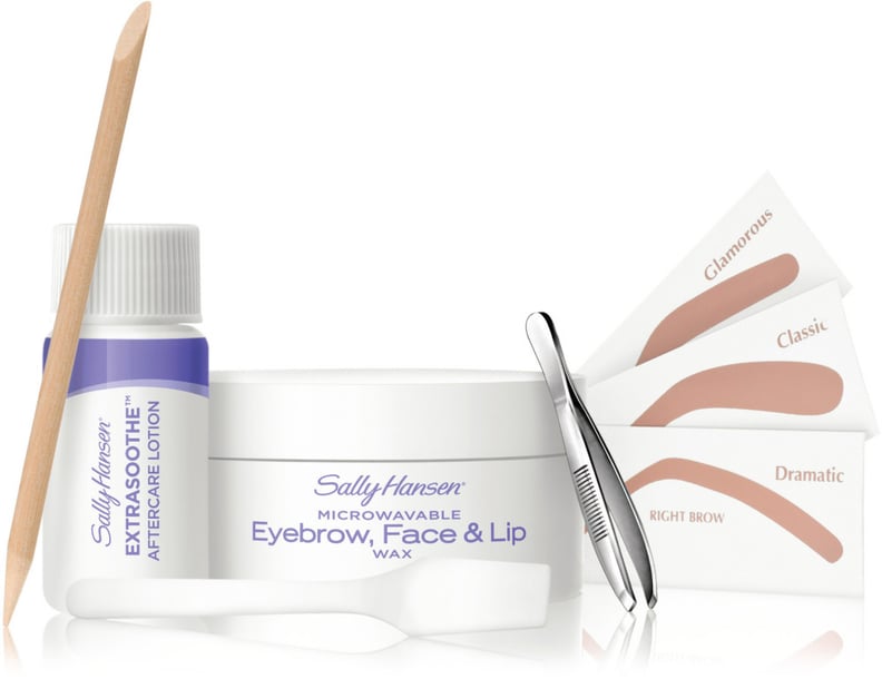 Sally Hansen Microwavable Eyebrow, Face & Lip Wax Kit