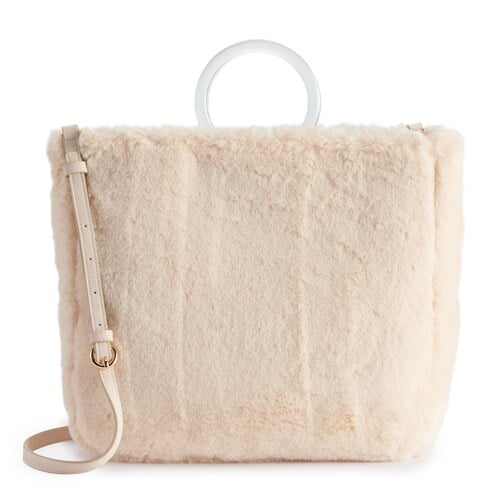 LC Lauren Conrad Suede Shoulder Bags for Women