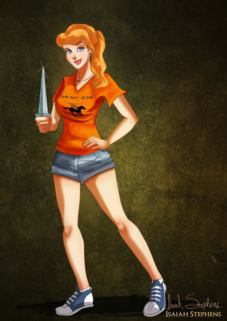 Cinderella As Annabeth Chase Disney Characters In Halloween Costumes 