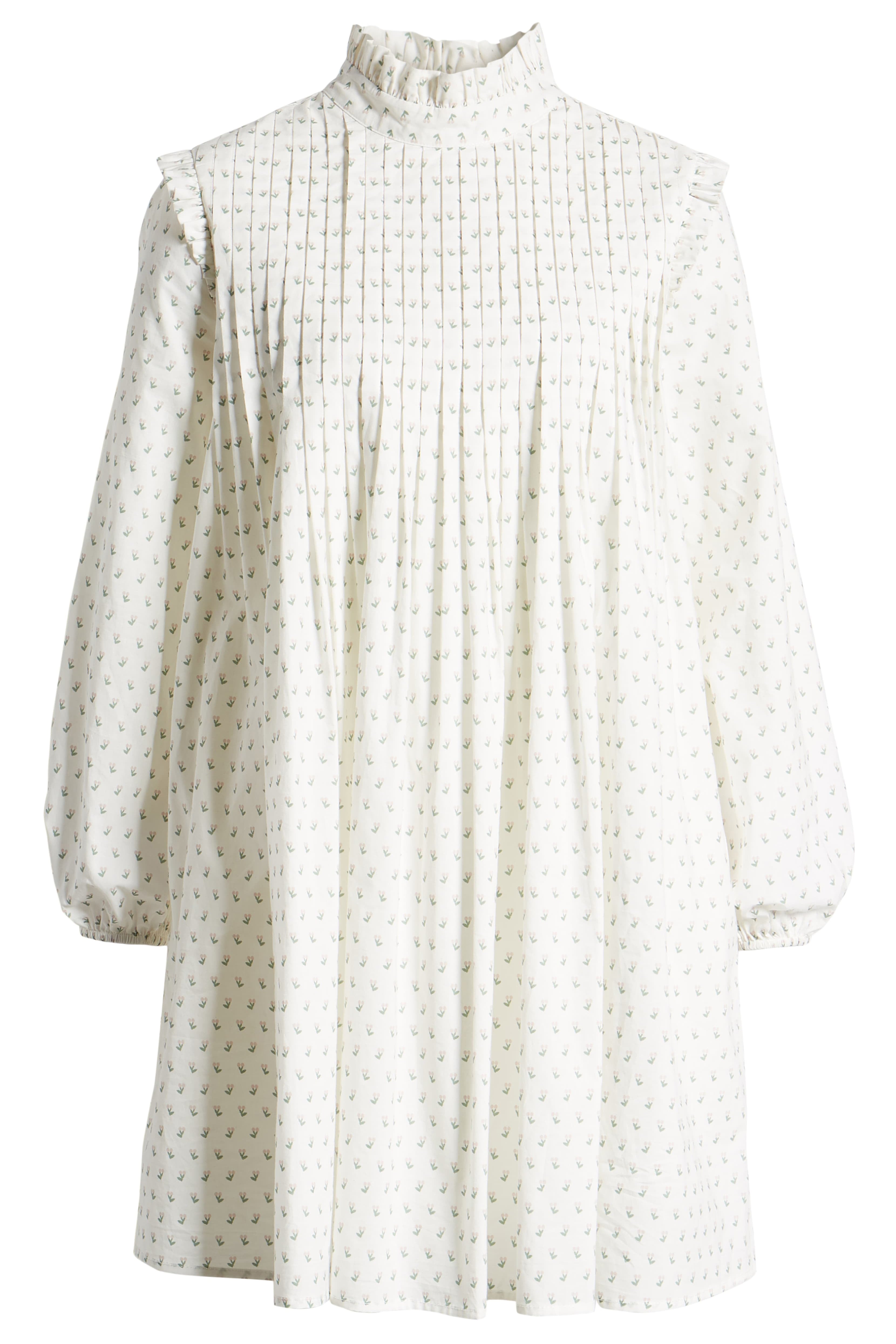 English factory pintuck best sale ditsy floral dress