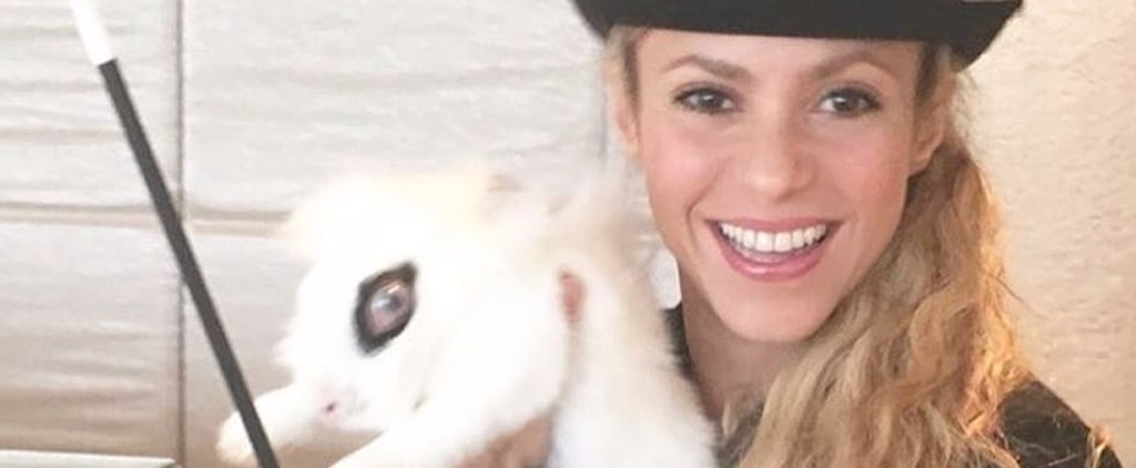 Shakira Dressed as a Magician on Instagram