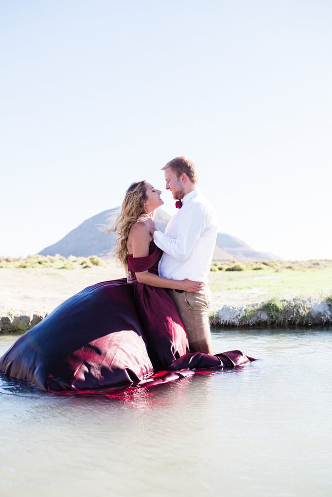 Sexy Desert Engagement Photo Shoot