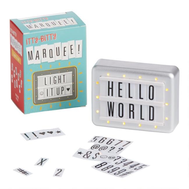 Itty Bitty Marquee Light It Up Mini Sign Kit