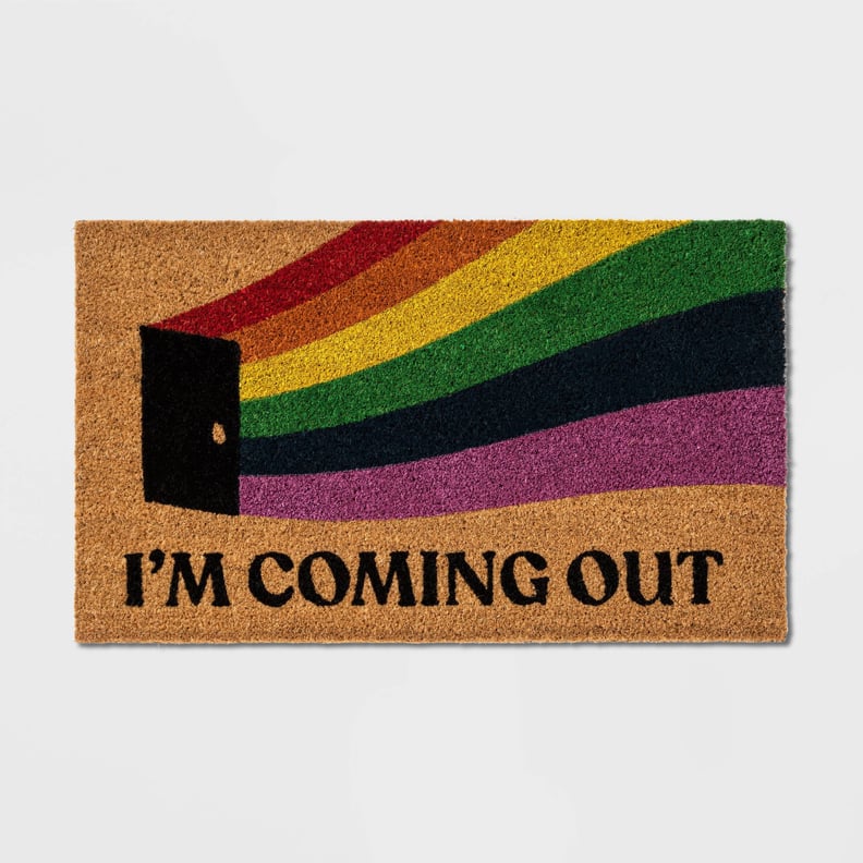 A Fun Doormat: I'm Coming Out Doormat