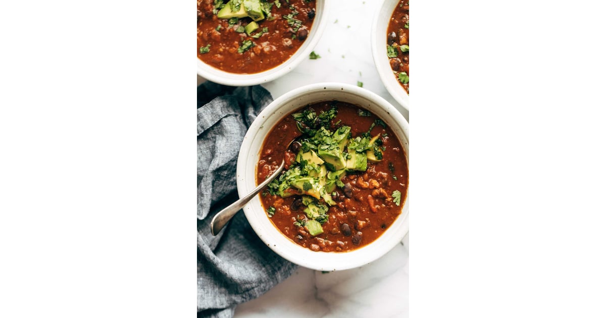 Pumpkin Walnut Chilli High Protein Bean Soup Recipes POPSUGAR