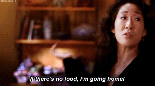 When You Go to an After-Work Work Event and There Aren't Any Snacks