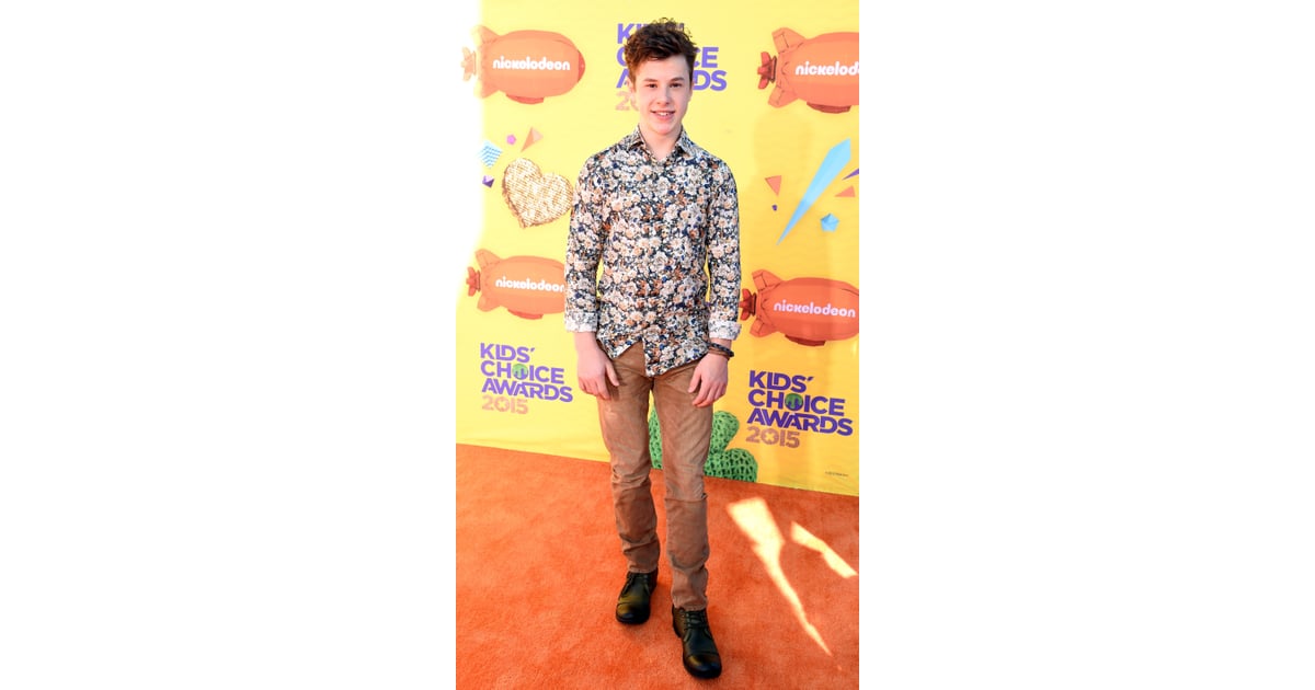 Nolan Gould | Celebrities at Nickelodeon Kids' Choice Awards 2015
