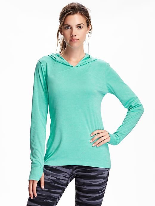 Old Navy Go-Dry Cool Hooded Pullover ($14 to $20, depending on color)