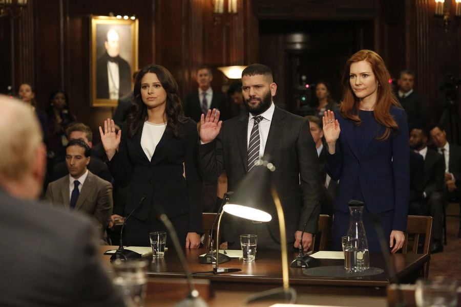 We'll have to remember these outfits the next time we have jury duty.